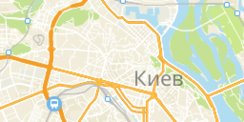 Карта районов Киева с зонами обслуживания кондиционеров.